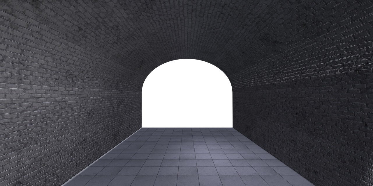 Проход в тоннель